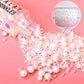 Edible White Pearl Sugar Sprinkles Candy 120G/ 4.2Oz Baking Cake Sprinkles Cupcake Toppers Ice Cream Toppings Cookie Decorations