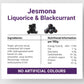 Jesmona Licorice & Blackcurrant Candy | British Hard Boiled Sweets Tin | Traditional Candy From England | Imported From Uk | Classic Gift For Scottish Food Lovers | 8.82 Oz (250G)