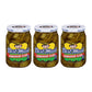 Best Maid Pickles - 9-Item Assortment of Dill, Sweet, Bread & Butter, Okra, and Specialty Pickles - 3 or 6 Packs (3 Pack, Hambur