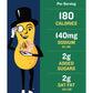 Planters Nut Duos Peppercorn Pistachio & Parmesan Cashews 5 Oz