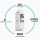 Boxed Water 33.8 Oz. (12 Pack) - Purified Drinking Water In 92% Plant- Based Boxes - 100% Recyclable, Bpa-Free, Refillable/Reusable 1 Liter Water Cartons - More Sustainable Than Plastic Bottled Water