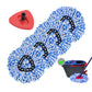 4 Pack Spin Mop Replacement Heads Microfiber Mop Refills Compatible With 2 Tank System Replace Head Safe For Cleaning All Hard-S