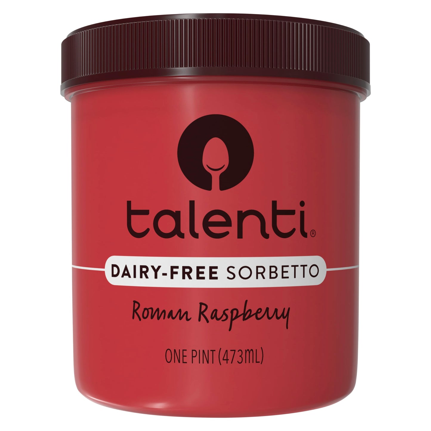 Talenti Sorbetto For a Delicious Non Dairy Ice Cream Alternative Roman Raspberry Made With Non-GMO Ingredients 1 pint
