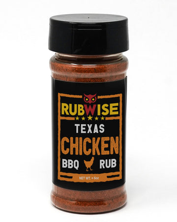 Five Star Seasonings Texas Style Chicken Seasoning Rub, 6oz, No MSG, Ideal for Poultry, BBQ, Smoking, Grilling, Turkey, Duck, Seafood