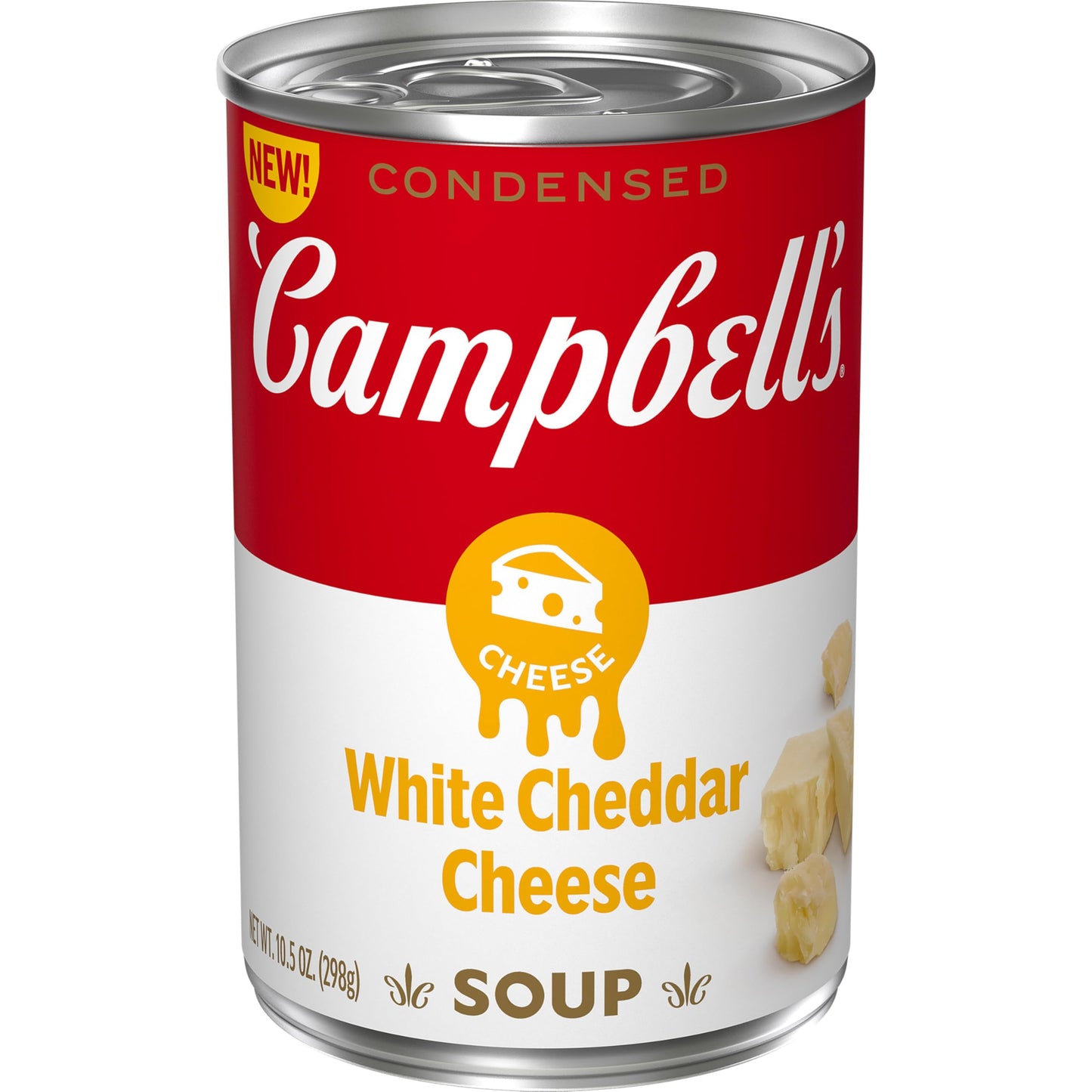 Campbells Condensed White Cheddar Cheese Soup, 10.5 oz Can