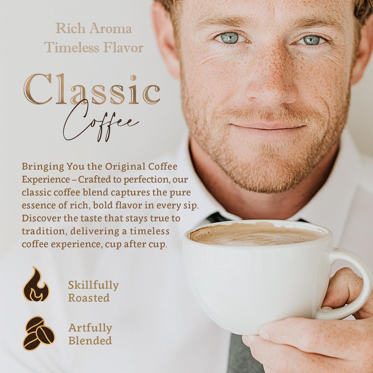 Enhanced Coffee Beans – Organic Whole Bean Coffee, 100% Arabica, Single Origin, Medium Roast, Balanced Acidity – By Coffea Flavor
