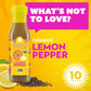 Tessemae'S All Natural Salad Dressing - Fresh Flavors For Every Plate (6 Pack, Lemon Pepper)