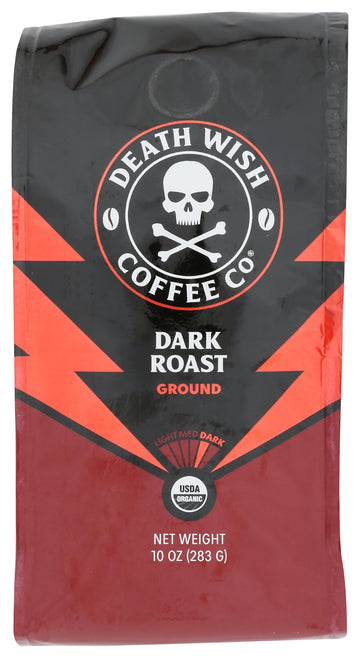 Death Wish Coffee Coffee Grnd Dark Roast 10 OZ