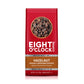 Eight O'Clock Coffee Hazelnut, 11 Ounce (Pack Of 6), Medium Roast Whole Bean Coffee, Buttery, Smooth & Nutty, 100% Arabica