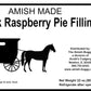 Amish Pie Filling And Topping (Black Raspberry 1-Jar)