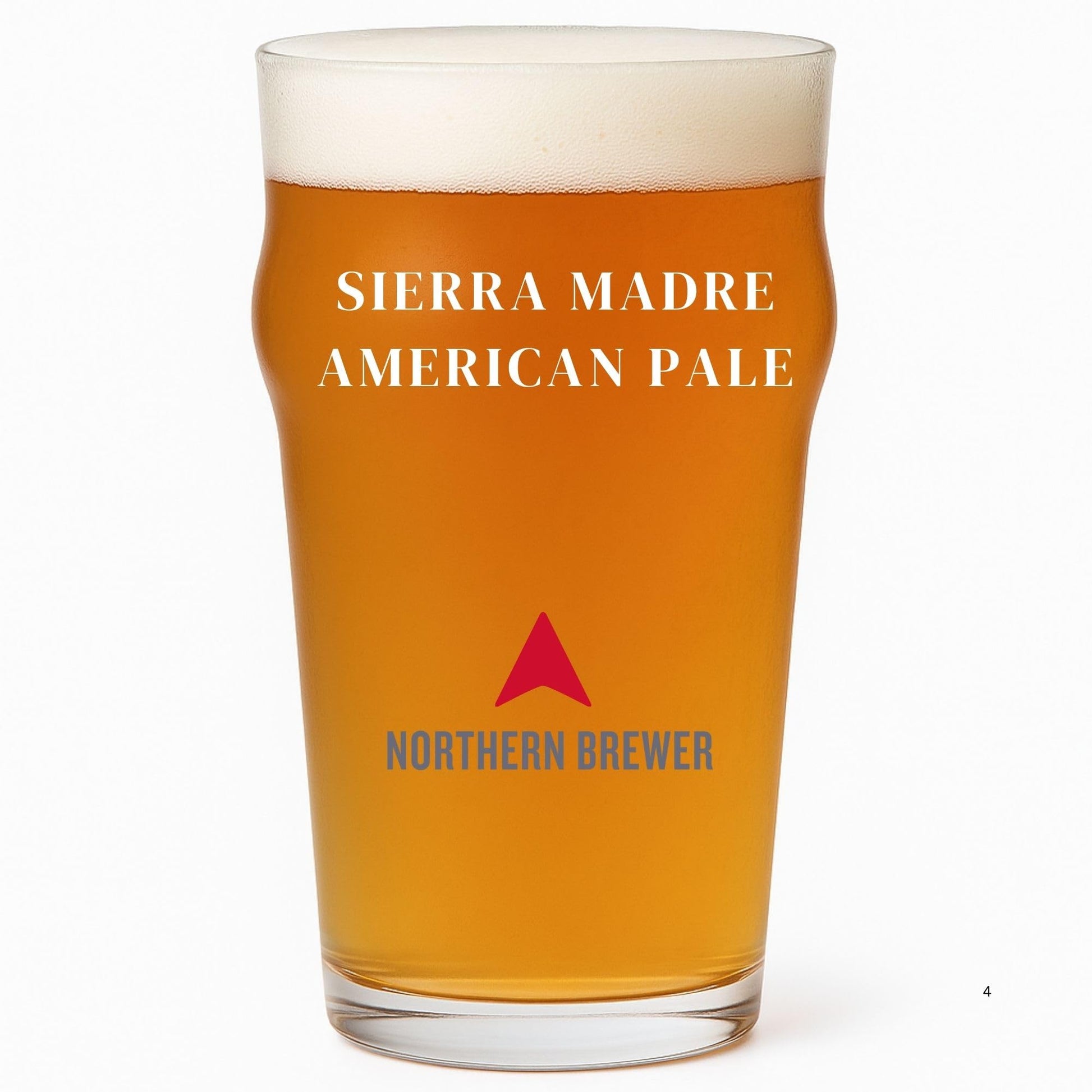 Northern Brewer Sierra Madre American Pale Ale Beer Recipe Kit - 5 Gallons