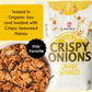Mekhala Umami Seaweed Crispy Onions - Salad Toppings Crunchy Fried Onions For All-Purpose Seasoning Like Keto, Ramen Toppings, A