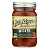 Chip Magnet Salsa - Wicked - Classic Chunky Salsa - Hot- Case Of 4-16 Oz Jars