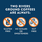 Two Rivers Coffee French Toast Flavored Ground Coffee, Perfectly Balanced, Always Smooth, Made With 100% Arabica Beans - Flavor