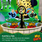 Treasures Gifted Wild Kratts Cupcake Toppers & Wrappers - 24ct Paper Party Supplies