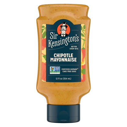 Sir Kensingtons Mayonnaise, Chipotle Mayo, Gluten Free, Non- GMO Project Verified, Shelf-Stable, 12 oz