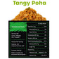 KAPKA Tangy Poha Cups - Vegan Ready-to-Eat Indian Food - 5 Pack - 3.5oz/100g