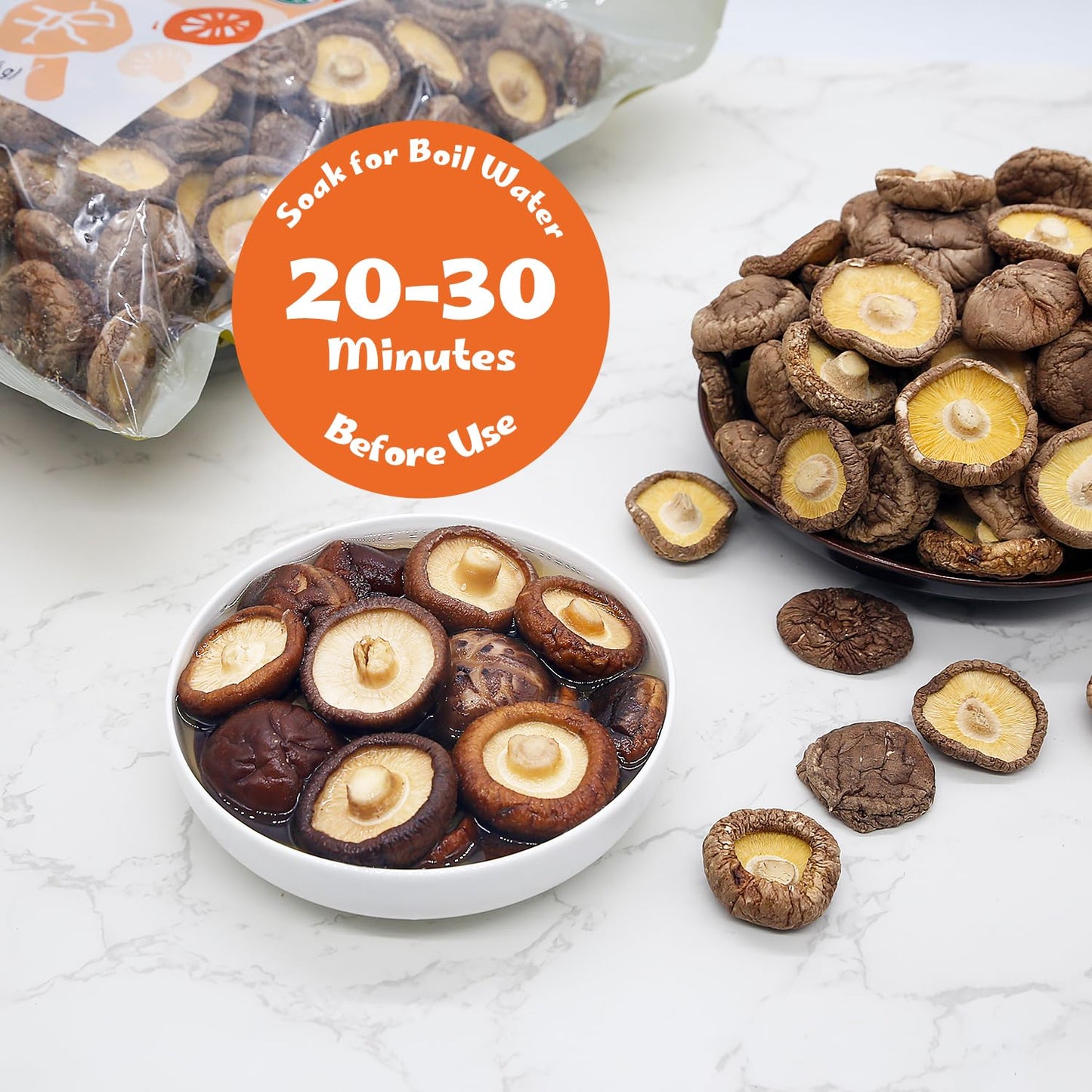Onetang Organic Natural Dried Mushrooms - Premium Flavors |Aaa Grade Extra Dry Mushrooms For Soups, Sauces, Pasta And Risotto, R