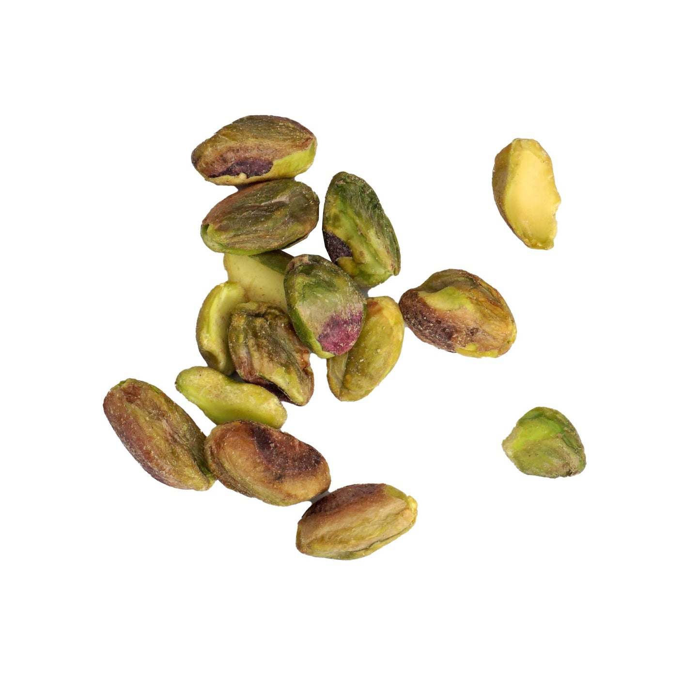 Pistachios Shelled Raw Unsalted, 1 Pound Bag, No Shell Pistachio Nuts 16 Ounce Bulk Bag