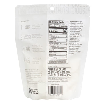 Sweetshop Melt 'Ems Bright White 12Oz Pack Chocolate Candy Melts Chocolate Melts Melting Melting Wafers For Chocolate Fountain M