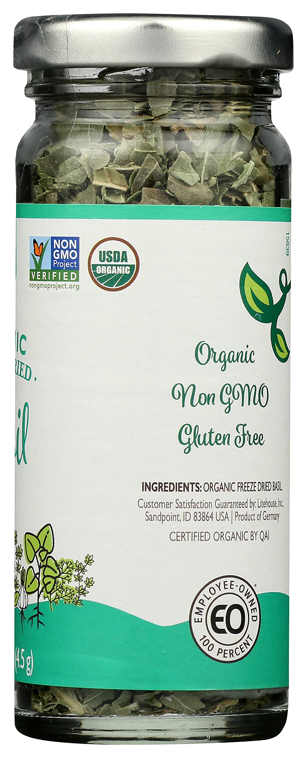 OG2 GNGDN FRZ DRD BASIL ( 6 X 0.16 OZ   )