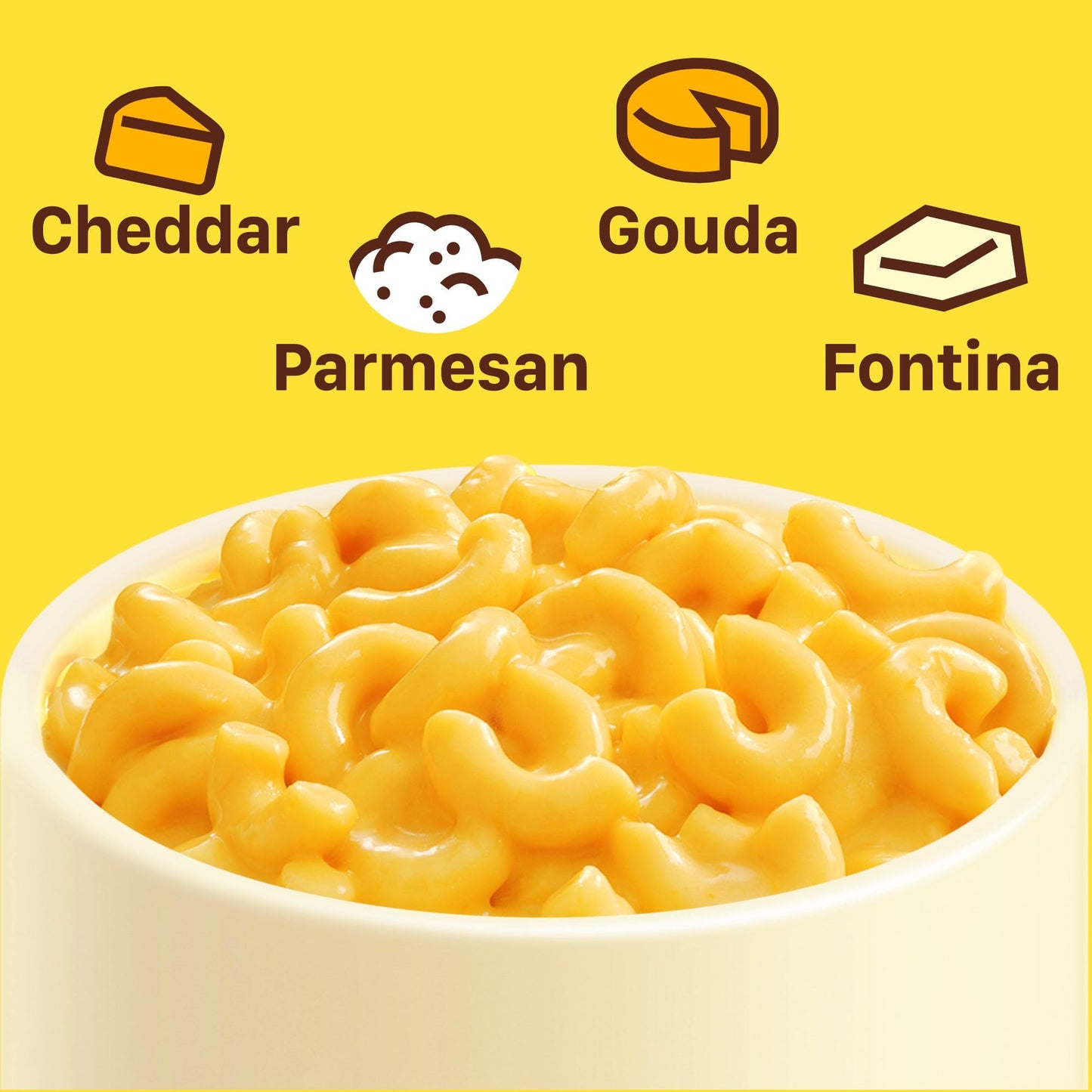 Born Simple Prepared Meals - Ready To Eat Four-Cheese Elbow Mac And Cheese | 24G Protein | 11 Oz (Pack Of 8)