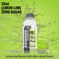 BODYARMOR Zero Sugar Electrolyte Beverage, Lemon Lime, 20 Fl Oz (Pack of 12) - Rapid Hydration Drink for Post Workout Recovery