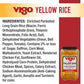 Vigo Authentic Saffron Yellow Rice Low Fat 2lb (Pack of 1)