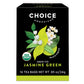 Choice Organic Teas Organic Jasmine Green Tea - 96 Tea Bags - Fair Trade - 16 Count (Pack of 6) - Contains Caffeine