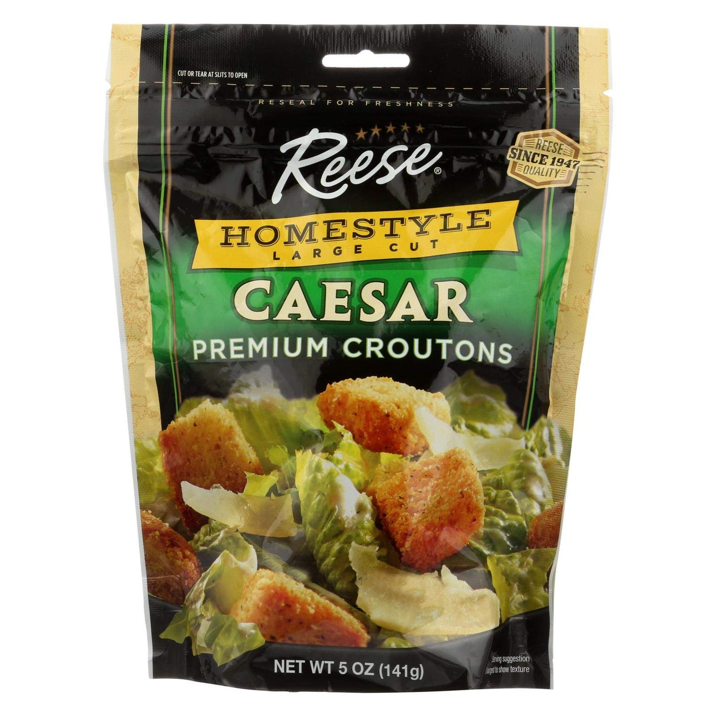 Reese Homestyle Caesar Croutons, 5-Ounces (Pack of 12)