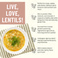 Mountain High Organics Certified Organic Green Lentils, 400 Ounce (Pack of 1) - Healthy, Nutritious Legume for Cooking and Baking