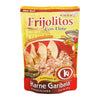 Frijoles Refritos con Elote Karne Garibaldi - Mexican Spicy Beans With Corn - Spicy Mexican Beans 14.81 oz 420 grams