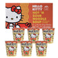 Hello Kitty Instant Ramen Noodle Cup | 6 Pack | Hot And Sour Flavor | Premium Microwaveable Ramen Soup Mix, Asian Snacks