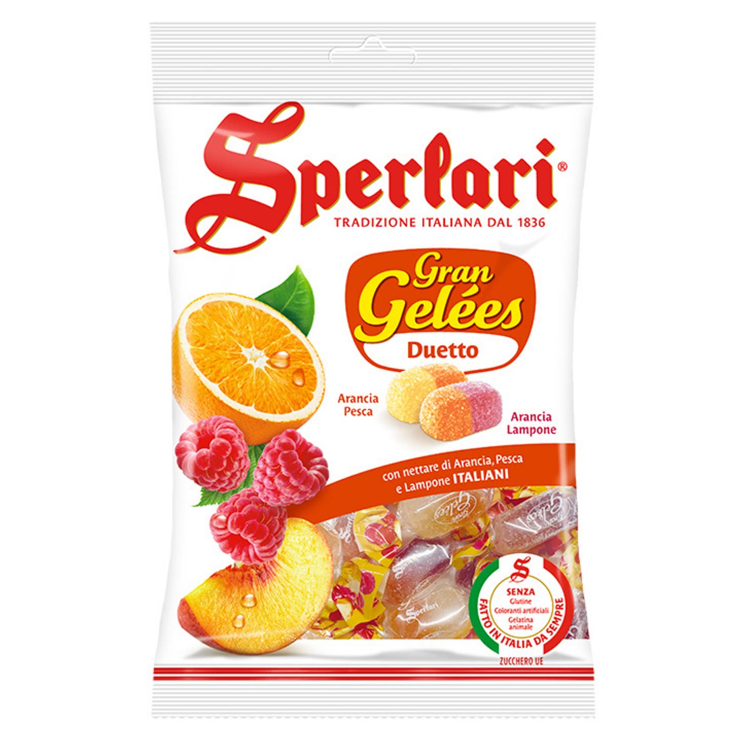 Sperlari ''Gran Duetto'' Fruit Jelly Candy (6.17 Oz | 175 G)