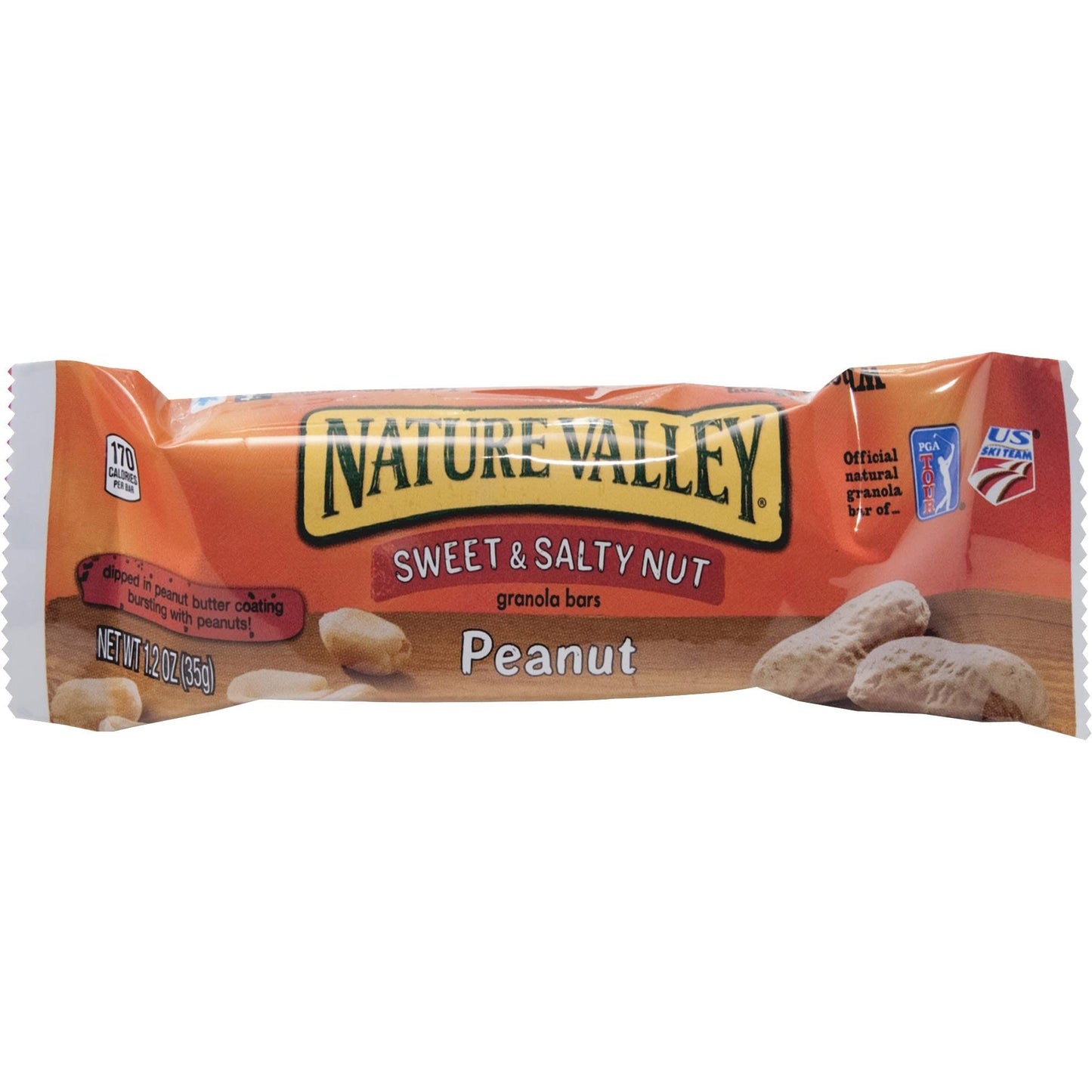 Nature Valley Granola Bars, Sweet And Salty Nut Peanut Cereal, 1.2 Oz Bar, 16/Box