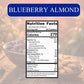 Folk Revival Blueberry Almond Hot Cereal | 20G Protein, 5G Net Carbs, High Fiber Instant Meal With Acorns - Non Gmo, Gluten Free