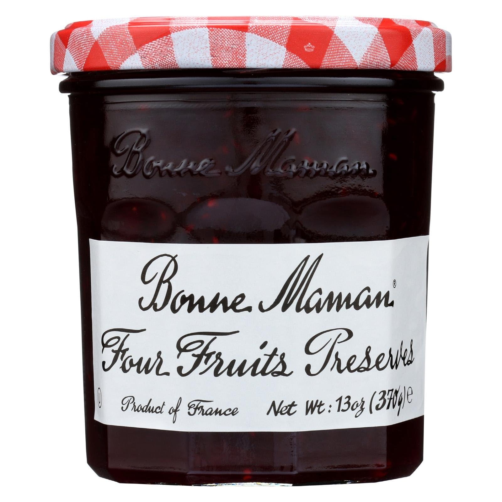 Four Fruits Preserves 13 Ounces (Case of 6)