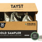 Tayst Coffee Pods, Bold Sampler Box Dark Roast, K Cups Compatible with Keurig Coffee Maker, Sustainable Single Serve, Pack of 30