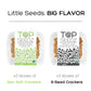 Top Seedz Organic Gluten Free Sea Salt & 6 Seed  ers, 5 Ounce (Pack of 6), Healthy Vegan Snack