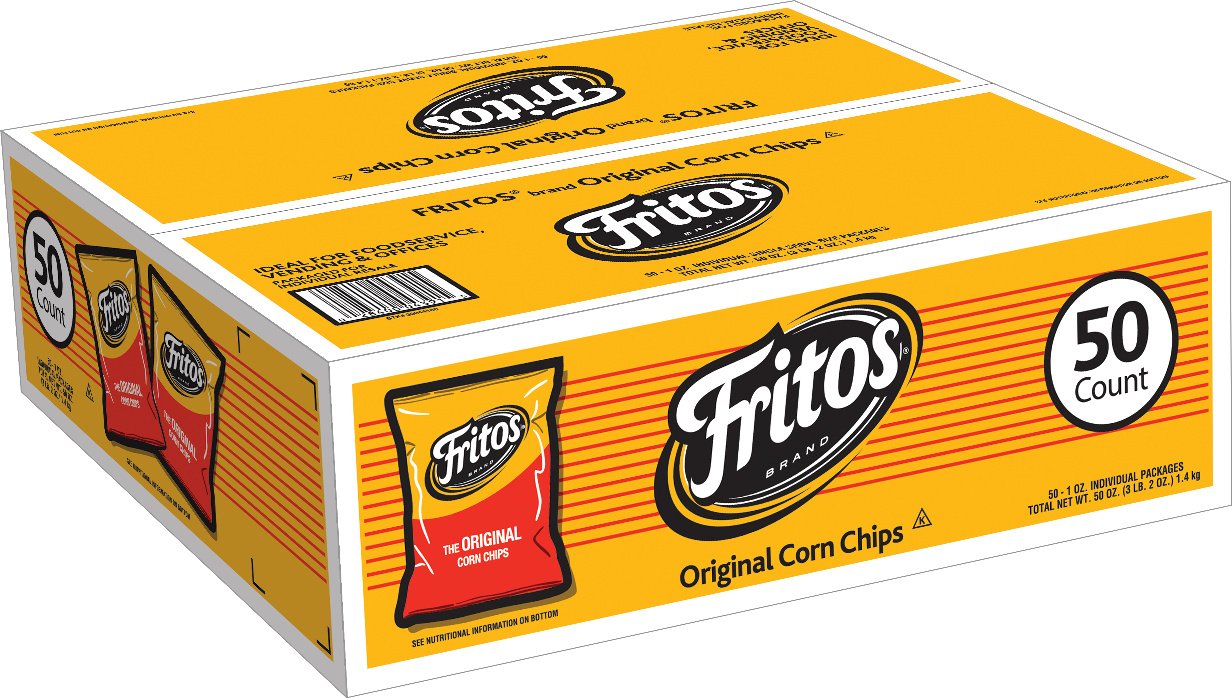 Fritos Original Corn Chips, 1 Ounce (Pack Of 50)