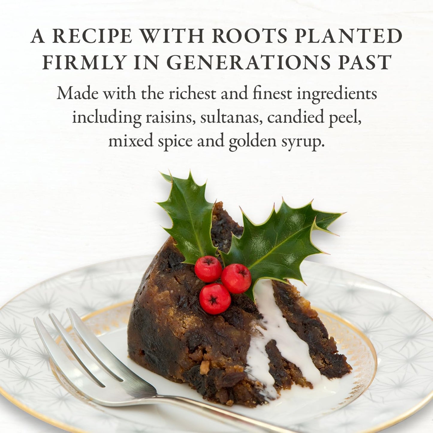 Walkers Nonsuch Christmas Pudding with Rich Fruit - 14.1 Oz, 1 Pound, Perfect Holiday Dessert