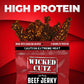 Carolina Killa Super Spicy Beef Jerky | Tender, Flavorful, Easy To Chew Premium Jerky With 27G Protein Per Bag, Spicy Snacks, Ho