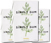 SIMPLY Gum Fennel, Plastic-Free Natural Chewing Gum, 6 Pack (90 Pieces) | Vegan, Kosher, Non GMO, Aspartame Free and Sorbitol Fr