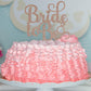 Bride To Be Cake Topper Rose Gold Glitter, Bridal Shower Cake Topper, Bridal Shower Toppers, Bride To Be Cake Toppers For Bridal