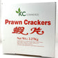 Kc Commerce Uncooked Prawn  Ers, 5 Lb Family Size, Crispy And Delicious Shrimp Chips For Party Appetizers And Snacks, Cook And Serve, Multi Color