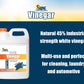 30% Concentrated Vinegar Gallon - Makes 6 Gallons of Finished Solution - For Home and Outdoor Use - Concentrated All Purpose Vinegar