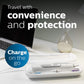 Philips Sonicare Protectiveclean 6500 Rechargeable Electric Power Toothbrush With Charging Travel Case And Extra Brush Head, Pin