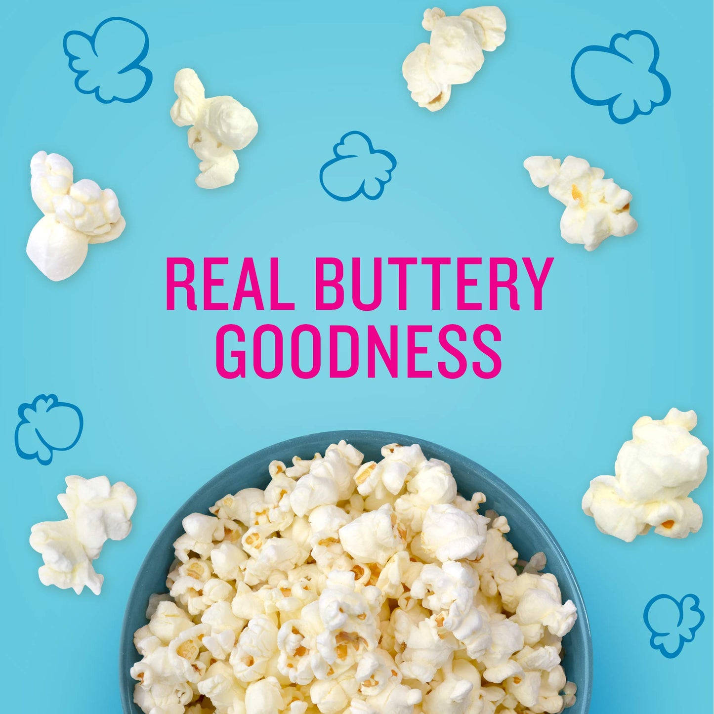 Angies Boomchickapop Real Butter Popcorn  4.4 Oz
