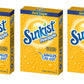 SINGLES TO GO! Sunkist Drink Mix Pineapple - 18 Servings, 3 Boxes, 6 Packets Each, 0.18 Ounce (Pack of 3)