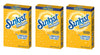 SINGLES TO GO! Sunkist Drink Mix Pineapple - 18 Servings, 3 Boxes, 6 Packets Each, 0.18 Ounce (Pack of 3)